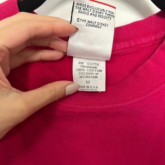 Fuchsia Pink Walt Disney T-Shirt - Picture 4 of 4